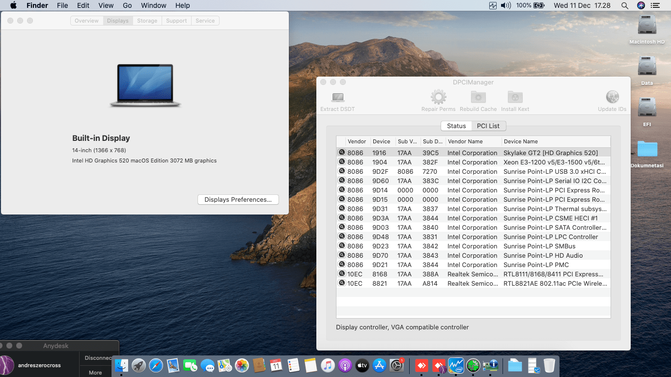 Lenovo Ideapad 320 14ISK [SkyLake   Intel HD 520 + I2C] 2